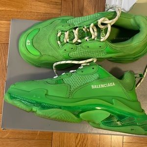 Used Balenciaga triple s with box dust bags authentic